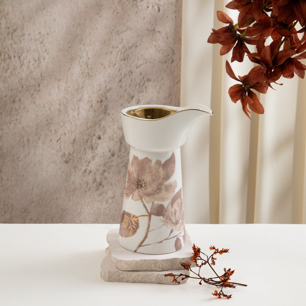 مبخرة بورسلان  من ماريسيلا  - أحمر و ذهبي