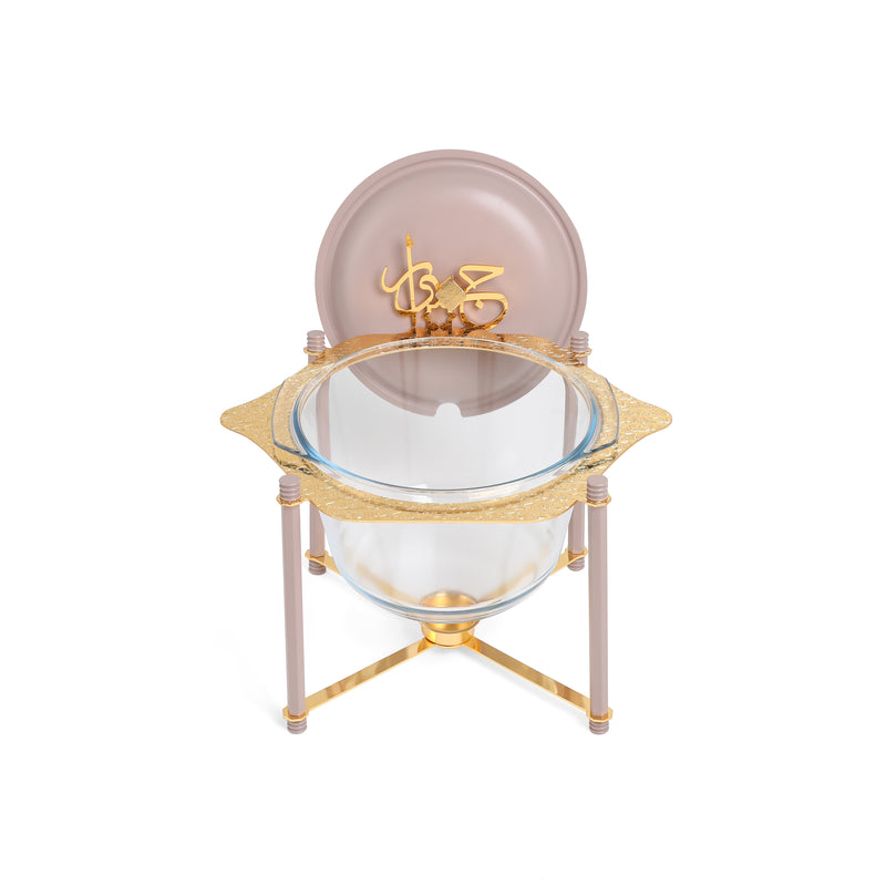 Otantik Serving Buffet From Jiwar Purple + Gold MS Department Store Oman