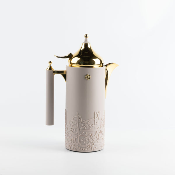 One Vacuum Flask For Coffee From Jiwar -  Purple + Gold