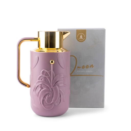 [JG1145] Vacuum Flask For Tea And Coffee From Queen - Purple